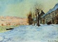 Lavacourt Sun and Snow Monet
